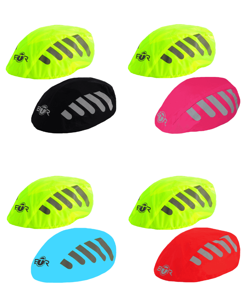 Regenschutz für Fahrradhelm x 2
